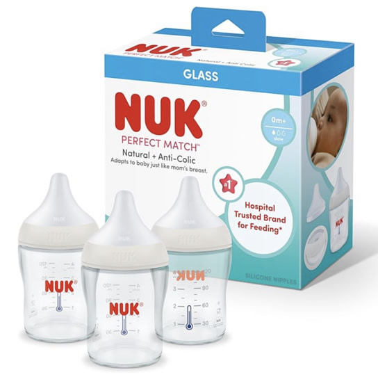 NUK: Glass Bottles
