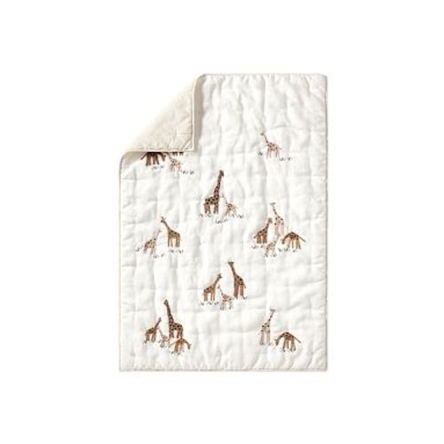 Goldie Giraffe Baby/Toddler Quilt, Ivory Multi
