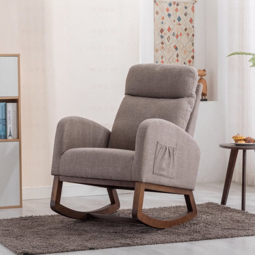 Adeebah Upholstered Rocking Chair
