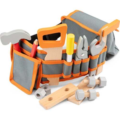 New Classic Toys Tool Belt, Orange - New Classic Toys | Maisonette