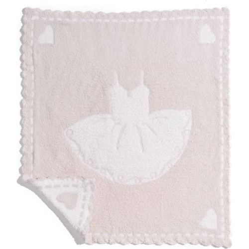 Barefoot Dreams® Receiving Blanket, Pink/ White