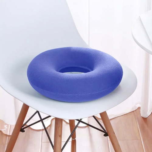 RELAX DREAM Firm Density Donut Cushion for Hemorrhoid Treatment, Blue