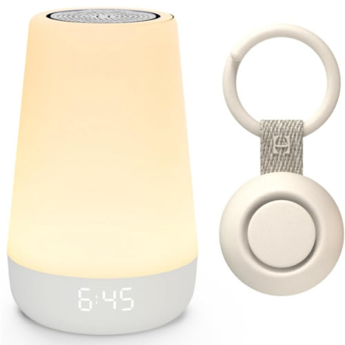 Hatch Baby Sleep Bundle: Home & Travel Sound Machines Includes Rest 2nd Gen and Portable Rest Go (Putty)
