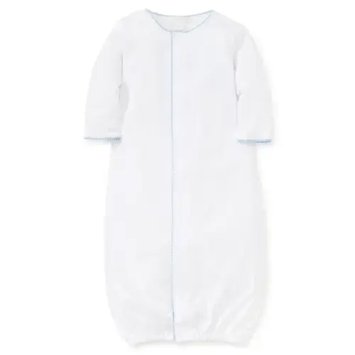 White/Blue New Premier Basics Converter Gown