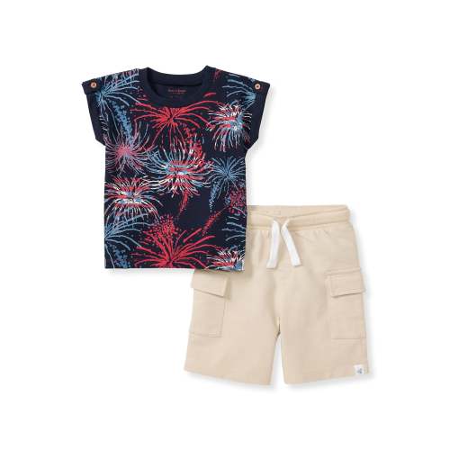 Celebrate America Baby Boy Top & Shorts Set – Burt's Bees Baby