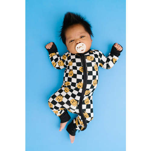 Retro Smiley Bamboo Sleeper