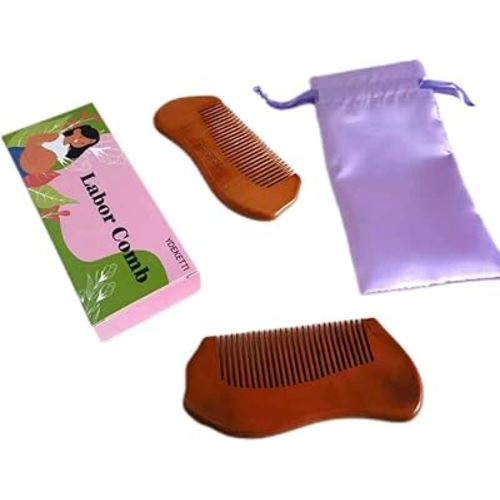 Labor Combs, 2 Pieces, Birthing Comb for Women, combs for women,birthing comb for labor pain,Relief of Pregnancy Contractions and Pain,birth comb for labor pain,baby comb,birth comb