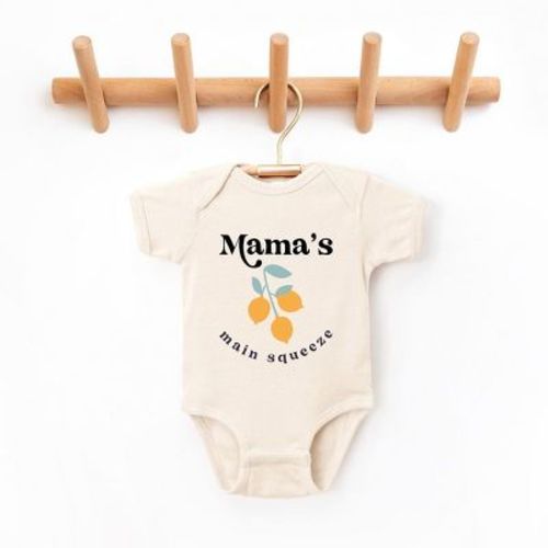 The Juniper Shop Mama's Main Squeeze Baby Bodysuit - 6 Month - Natural