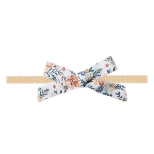 Ribbon Baby Bow - Autumn