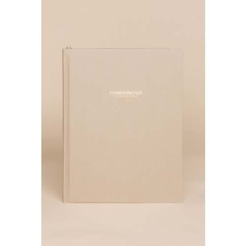 Soft Gray Remembered Journal
