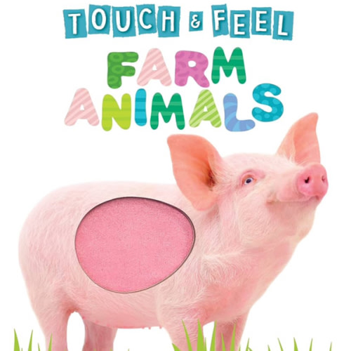 Touch and Feel Farm Animals - Novelty Book - Children's Board Book - Interactive Fun Child's Book