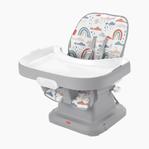 Fisher-Price SpaceSaver Simple Clean High Chair - Rainbow Showers