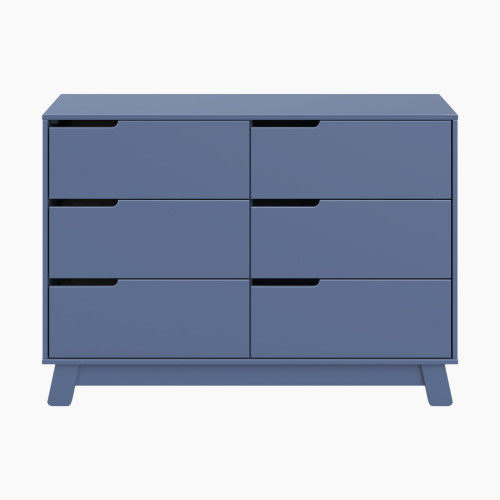 babyletto Hudson 6-Drawer Double Dresser - Cove Blue