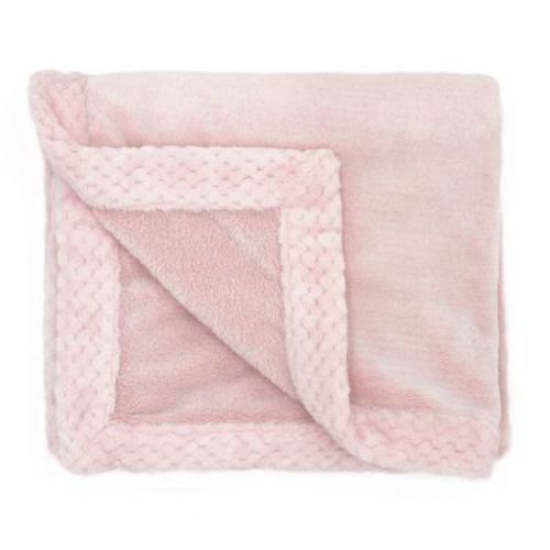 Aden + Anais Essentials Plush Blanket - Blush Pink