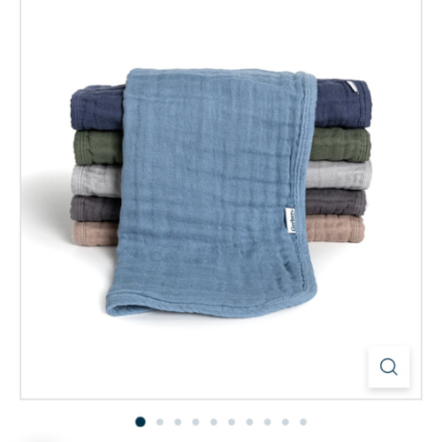 6-Pack Baby Boys Blues & Browns Muslin Burp Cloths – Gerber Childrenswear