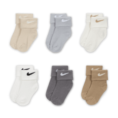 Nike Baby Waffle Knit Socks (6 Pairs)