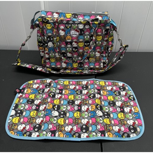 JuJuBe Sanrio Be Right Back Diaper, Bag & Changing Mat. Hello kitty & Friends