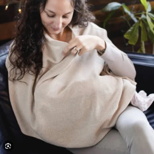 Burt’s Bees Cozy Canopy™ Organic Nursing Cover - Natural