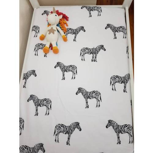 Zebra Changing Pad Cover 100% Cotton - Etsy