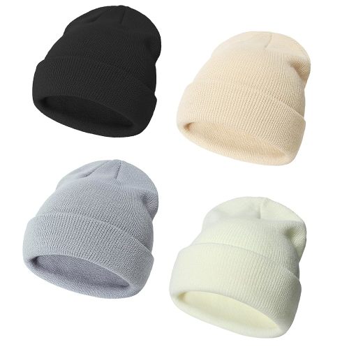 ENBAOHUI Baby Beanie Hat Newborn Winter Warm Knit Hat Kids Soft Beanie Cap Boys Girls Winter Warm Knit Hat