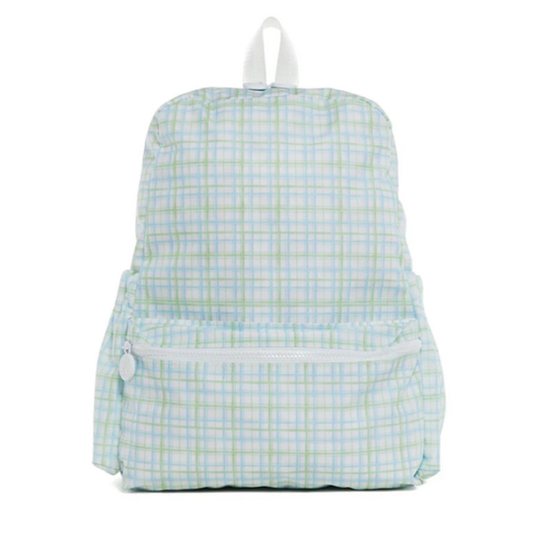 TRVL BACKPACKER- Classic Plaid Green – VACE
