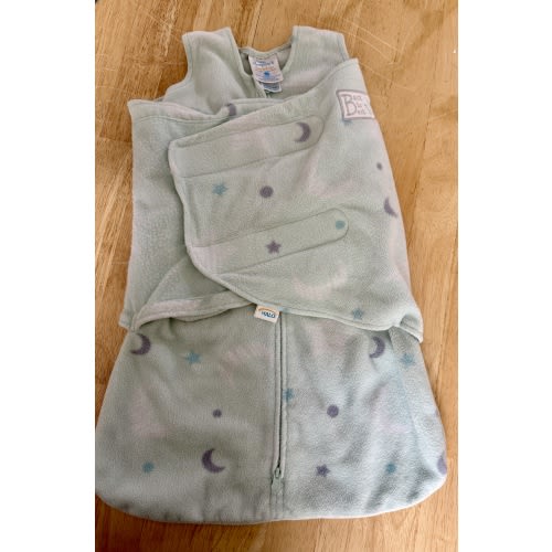 Newborn Halo SleepSack Swaddle Microfleece, size birth-3months