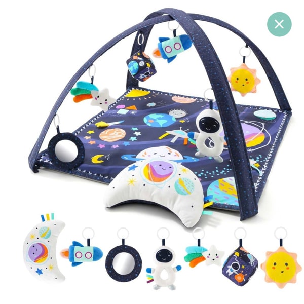 Space Baby Play Gym & 7-in-1 Play Mat