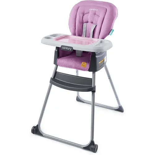 Century Dine On 4-in-1 High Chair | Grows with Child with 4 Modes, Berry