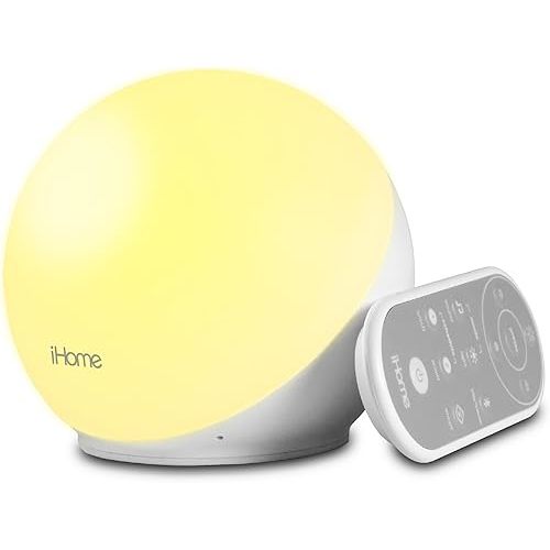 iHome Sound Machine with Night Light for Baby, White Noise Machine and Baby Soother Includes Sleep Sounds and Lullabies, Ideal Baby Shower Gifts and Gifts for New Parents