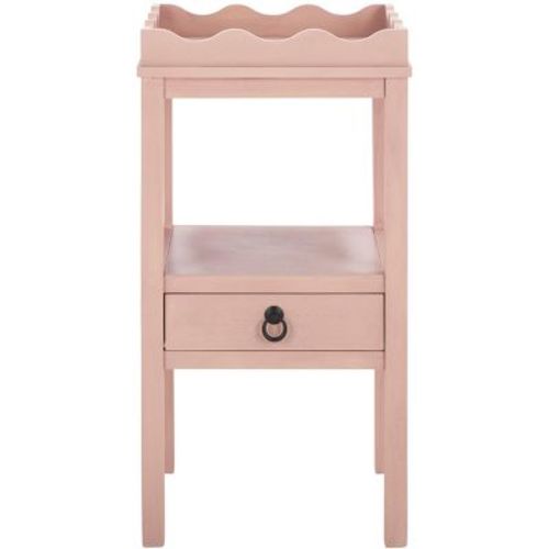 Darlyn One Drawer Accent Table - ACC5731E - Pink - Safavieh