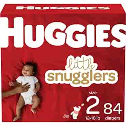 Huggies Little Snugglers Baby Diapers, Size 2, 84 Ct - Size 2 (84 Count)