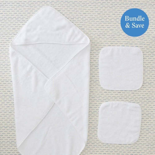 Personalized Baby Bath Bundle | Weezie Towels
