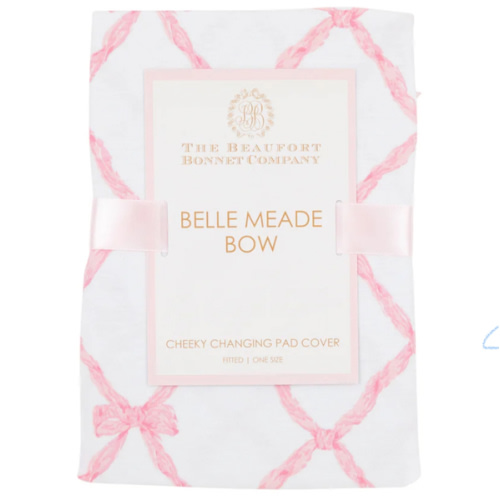 Cheeky Changing Pad Cover - Belle Meade Bow