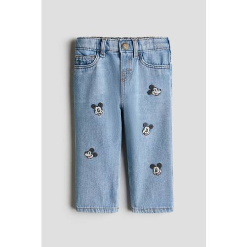 EMBROIDERED-DETAIL JEANS