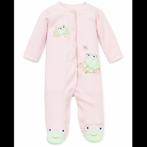 Frog Friends Footed One-Piece