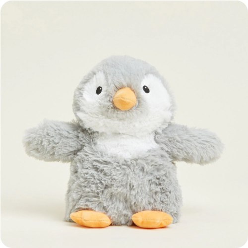 Gray Penguin Warmies | Microwavable Gray Penguin Warmies Stuffed Animal | Warmies USA