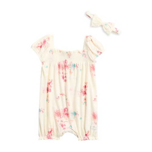 7 For All Mankind Bubble Romper & Headband | Nordstromrack