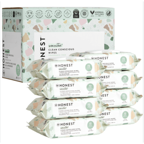 Unscented Plant-based* Clean Conscious™ Baby Wipes