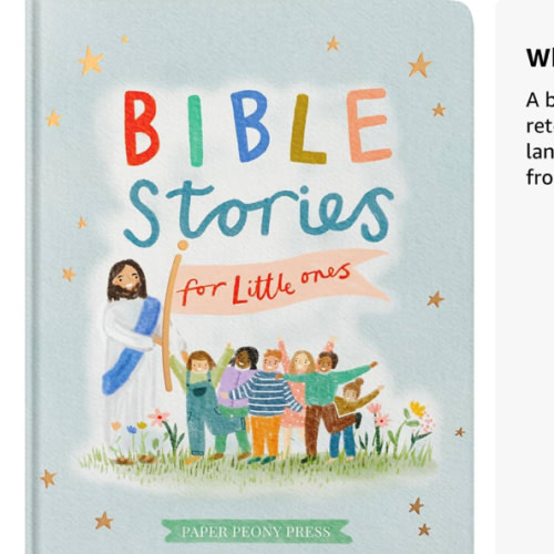 Bible Stories for Little Ones: Baby’s First Bible Board Book