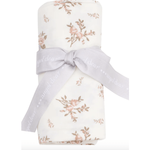 Swaddle Blanket - Vintage Rosebuds