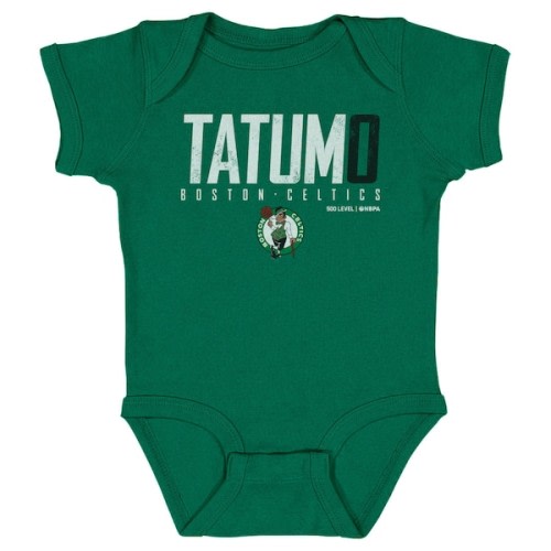 Infant 500 Level Jayson Tatum Kelly Green Boston Celtics Elite Bodysuit