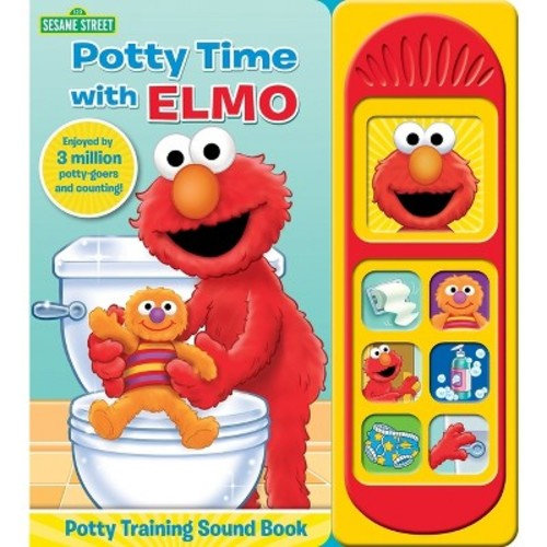 Sesame Street Potty Time with Elmo Sound Book - by Kelli Kaufmann