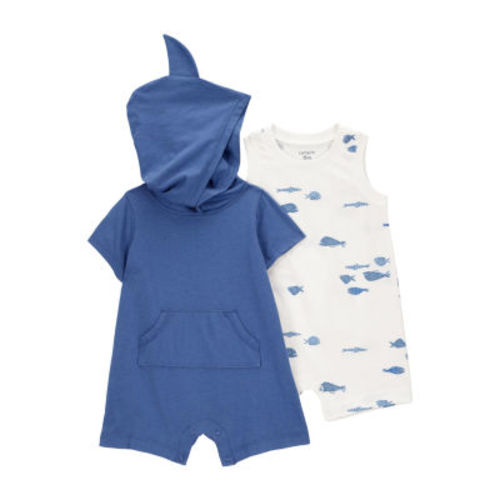 Carter's Baby Boys Sleeveless Animal 2-pc. Romper