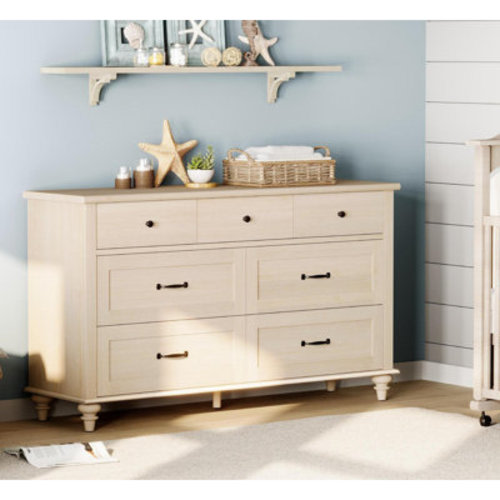 Charlton Home® Scarlett Kids Dresser With 7 Drawers, Bedroom Dresser For Kids Room, Entryway & Reviews | Wayfair