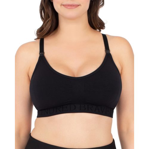 Amazon.com: Kindred Bravely Sublime Low Impact Maternity Nursing Sports Bra, Racerback | Wireless & breathable pullover racerback with removable padding, clip-down nursing. Pregnancy to postpartum, wearable pumps