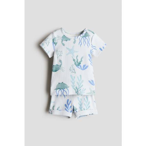 2-PIECE RIBBED COTTON SET