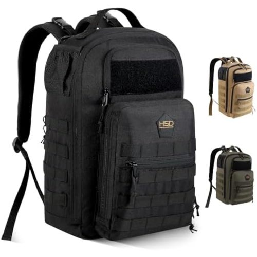 HighSpeedDaddy - Baby Diaper Backpack, Military-Grade, Waterproof, Compact Baby Travel Bag w/Stroller Straps & Tablet Sleeve