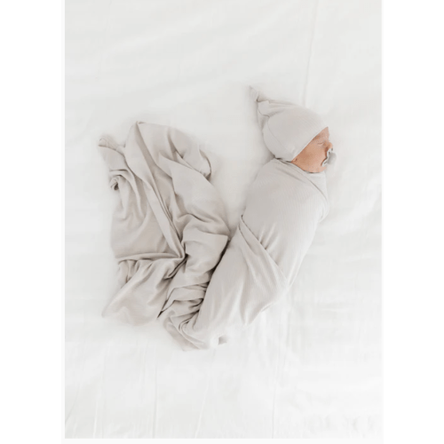 Adrian Ribbed Swaddle Blanket