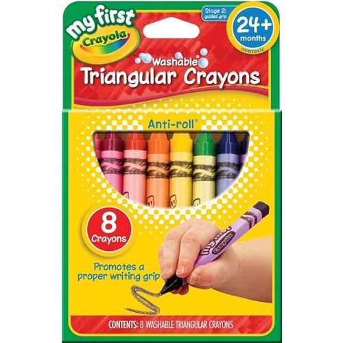 Crayola My First Triangular Crayons 8ct
