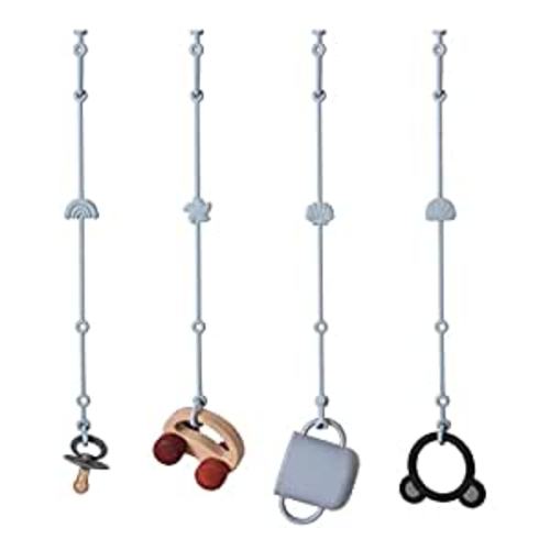 Amazon.com : Andy Bear Toy Straps for Baby Toy Safety Straps Silicone High Chair Toys Straps Toddler Bottle Straps for Strollers, High Chair, Cribs, Car Seat, Stroller Accessories, Baby Pacifier Clip-Dusty Blue : Baby